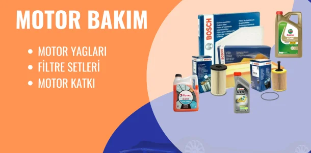 Motor Bakımı filtreler mazot yağ