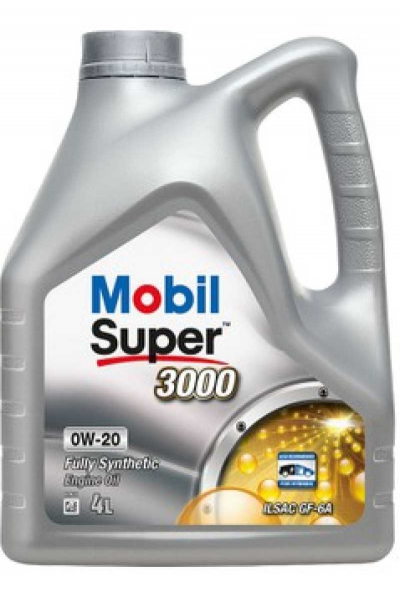 Motor Yagı Mobil Super 3000 0W-20 4Lt