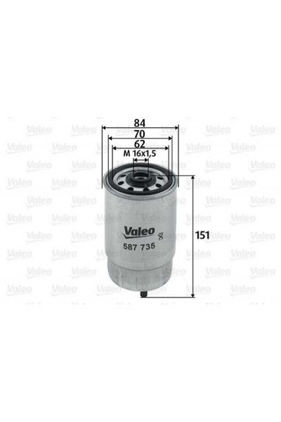Yakit Fi̇li̇tresi̇ Accent Era-Getz-İ30-Sante Fe-Sonato V-Sorento 1.5-2.0-2.2-2.5 Crdi