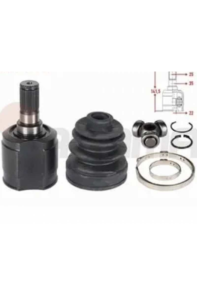 AKS KAFA İÇ ACCENT 95-05 EXCEL 90-94 PROTON GETZ 10201-20508