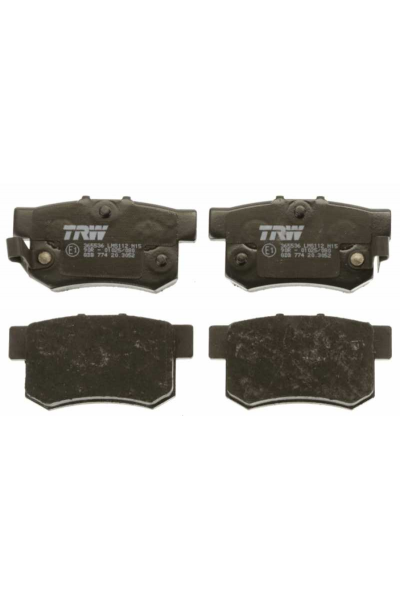 Arka Fren Balatasi Ci̇vi̇c 01-11 Accord Vii 98-02 Accord Viii 06- 600 Rover