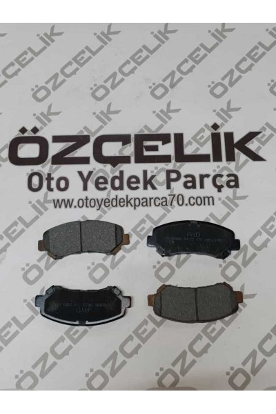 Ön Balata Ni̇ssan Qashqai-Xtrail 07- Kaleos 08- 1,5Dci-1,6-2,0-2,0Dci