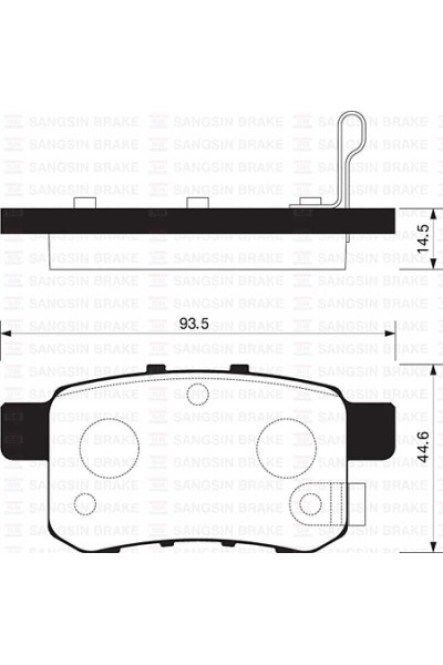 Arka Balata Accord 2.0-2.4-2.2Idtec 08 Accord 2.0I 08  Gdb3482