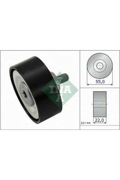 V Kayiş Gergi̇ Kasnaği Rulmanı Verso R2  Toyota Rav4 2.0 D4D 15-18  Avensis T27 1.6 D4D