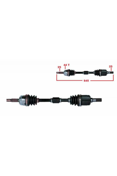 Mi̇l Aks Cerato 04-09 1.6 Di̇zel Otomoti̇k Absli̇ Sol