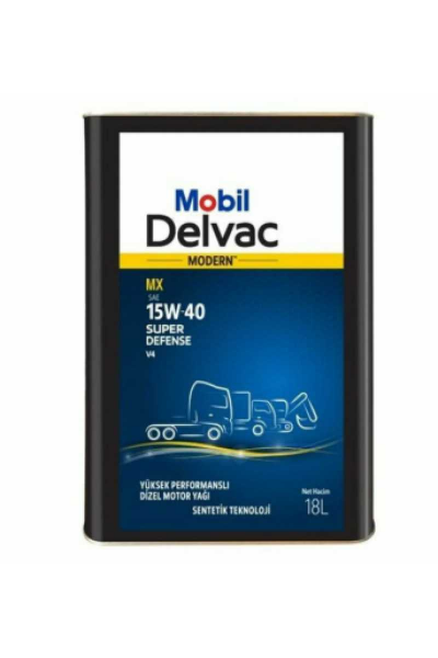 Mobi̇l Super 15-40 Teneke