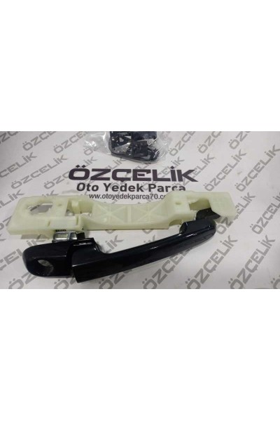Hyundai Accent Era 2006-2012 Kapi Diş Açma Kolu Ön Sol Parlak Braketli̇