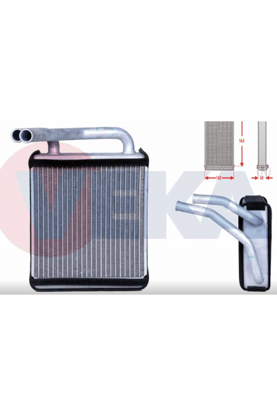 Kalori̇fer Radyatör H100 Mi̇ni̇büs 1994-2006