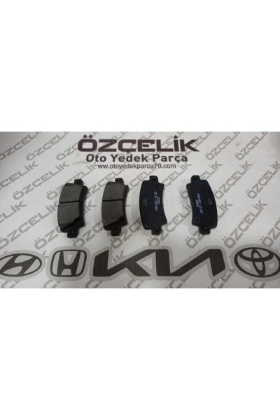Toyota Corolla Arka Fren Balatası  02-07 -Verso 1.6 2004-2009