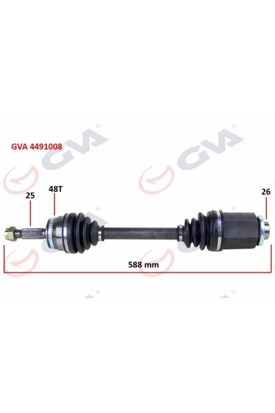 Komple Aks Sağ Hyundai̇ Accent Era  Di̇zel 06-12