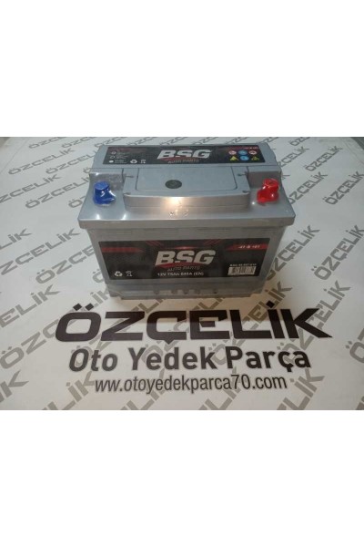 Oto Aküsü 75 Ah 72 Ah Bsg