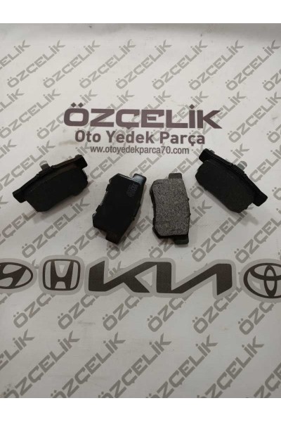 Honda Accord 08- 2.0-2.2 Di̇zel-2.4 Crv 05-06 2.0-2.2 Crv 07-12 Benzi̇nli̇  Crv 12- Benzi̇nli̇ Arka Fren Balatasi