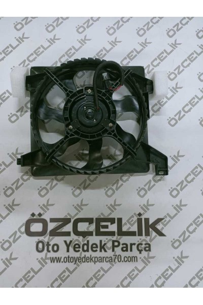 Fan Motoru Su Radyatoru Davlumbazli Tekli Fan Hyundai Accent Era 1.4I 16V M-T 2006-2012