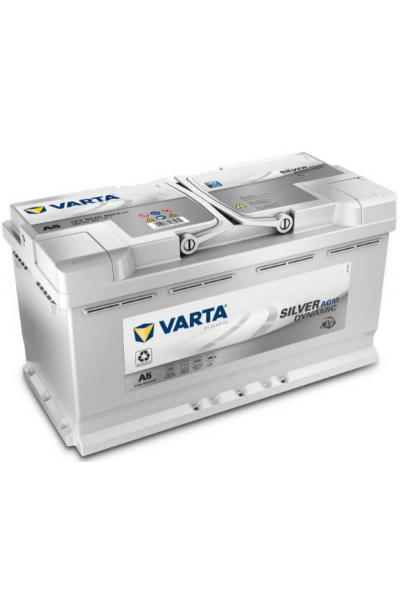 A5 Varta Aku 12V95Ah Si̇lver Dynami̇c Agm G14 Start Stop