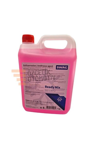 Antifiriz -35C  5Lt Kirmizi Swag 495 Tl