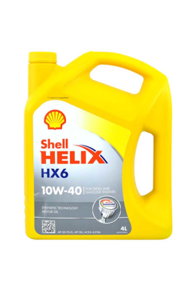 Shell Helix Hx6 10W40 4Lt Motor Yagı