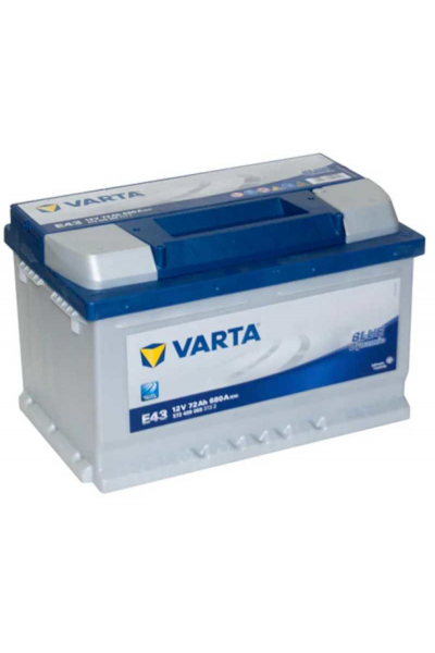 E43 Varta 12V 72Ah Blue Dynami̇c Aku
