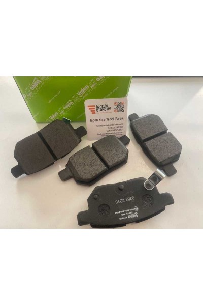 ARKA BALATA AURIS-COROLLA 1.4-1.6 VVTI 07-10-1.6 13- YARIS 1.0 VVTİ 06- 1.8 VVTİ 07