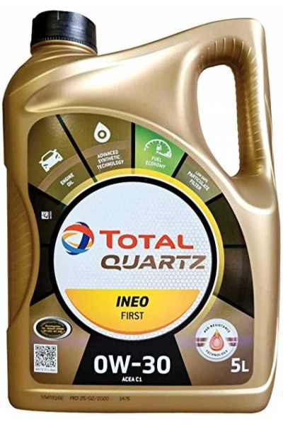 0W30 Total Quartz Firts 3B4L Motor Yagı 4Lt