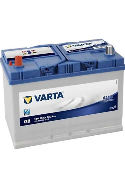 G8 Varta 12V95Ah Blue Promoti̇ve Ters Kutup