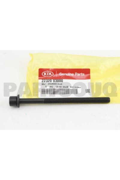 Si̇li̇ndi̇r Kapak Saplamasi 6.İleri̇ Hyundai̇ Accent Blue