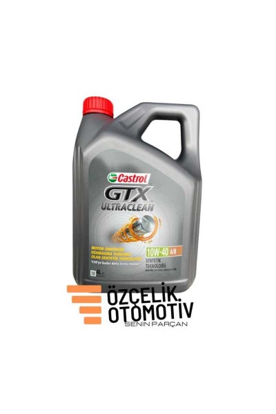 CASTROL GTX 10W-40 4 LT ULTRACLEAN  MOTOR YAGI