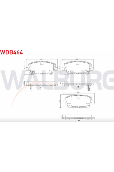 Honda Civic Ön Fren Balata 2000-2012