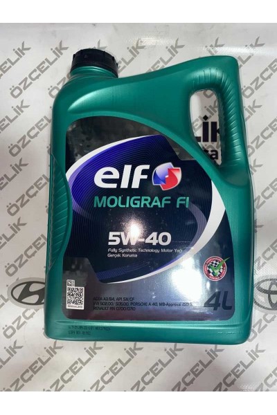 MOLIGRAF F1 5W40 ELF TR MOTOR YAGı 4LT