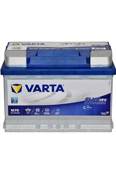 N70 Varta Akü 12V70Ah Blue Dynami̇c Efb