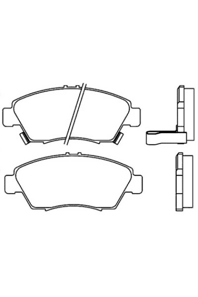Balata Fren On Honda Civic 92-95 1.5  Civic 96-00 1.4  Jazz 02-08 City 1.4