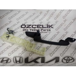 HYUNDAİ ACCENT ERA KAPI DIŞ AÇMA KOLU ARKA SOL MAT SİYAH BRAKETLİ