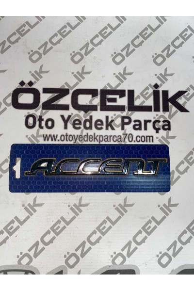 Accent Yazisi Arka Yazi Era 06-10