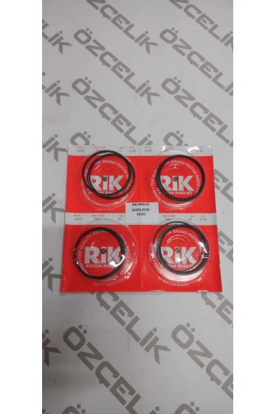 Euro Civic 1.4L 1.6L 95-00 Sekman Tk  0.50 75.00Mm Zc - D16A  Pm7 4 Pcs  P2P P3Y
