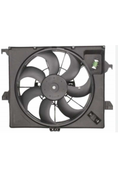 Accent Blue Rio Radyatör Fan Davlumbazli Komple Crdi 2012-