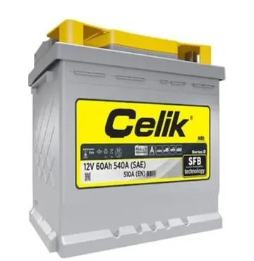60AH Çelik Akü Sfb