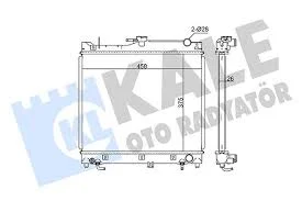 RADYATÖR SU JIMNY 98- 1.3 OTOMATİK